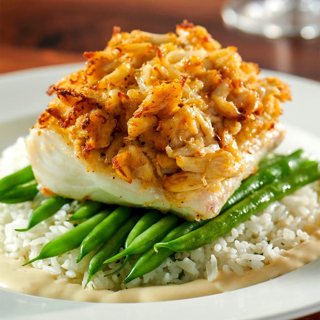 Crab Crusted Haddock