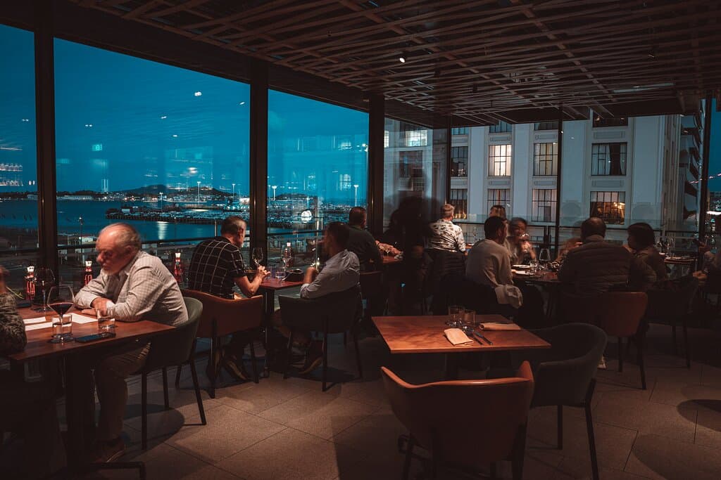 Ahi waterfront dining