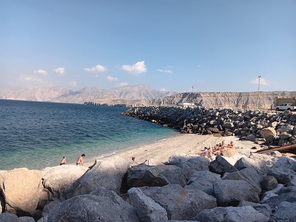 Khasab Public Beach Bassa Beach