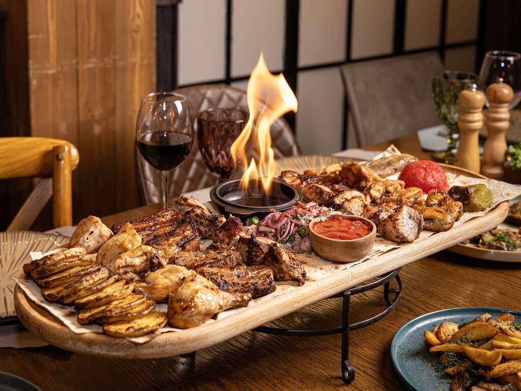 Kamancha barbeque small set