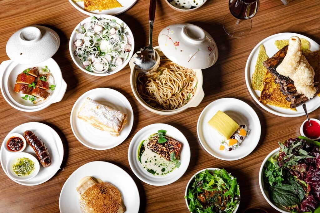 Our diverse menu.