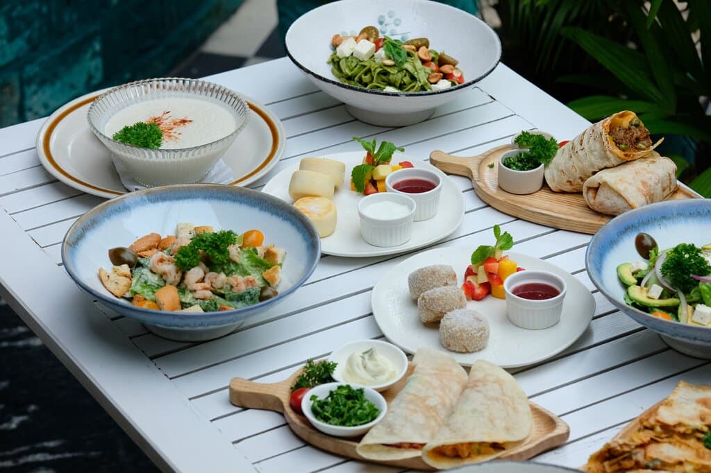 New menu dishes