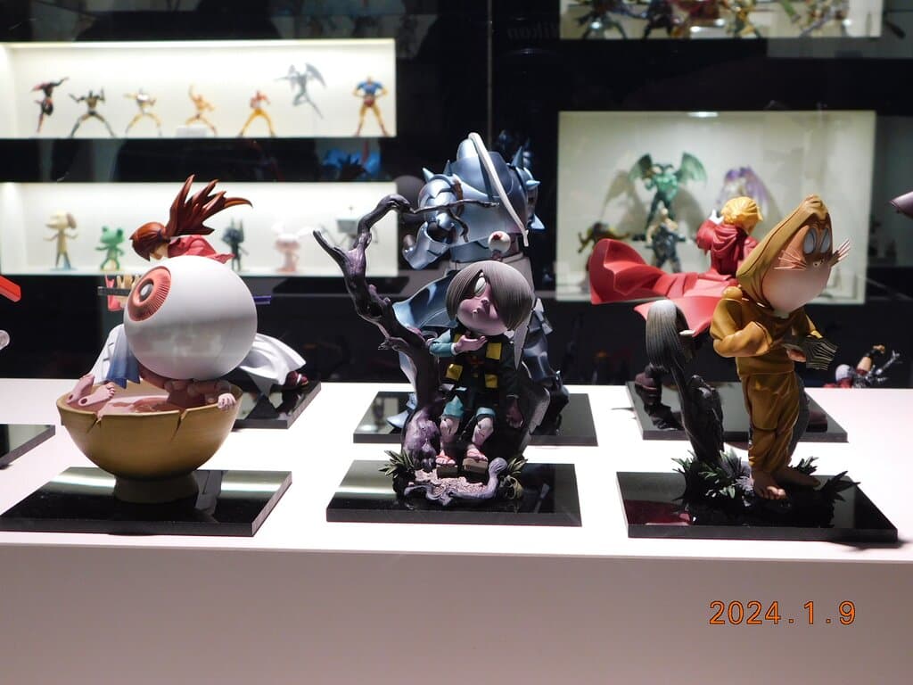 館内 展示フイギュア一例