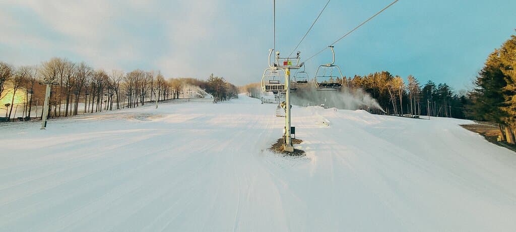 First tracks!