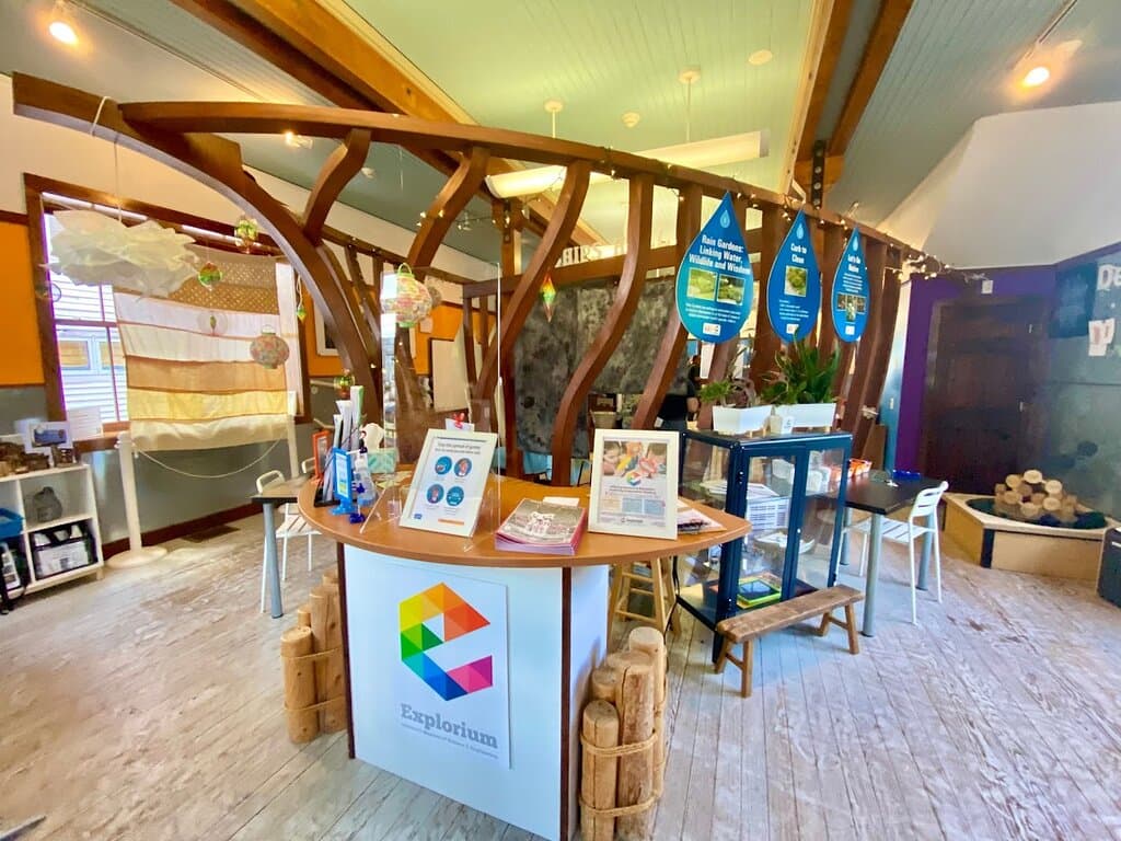 Interior of Long Island Explorium