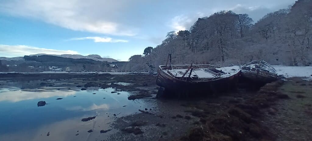 Salen Bay Wrecks Isle of Mull