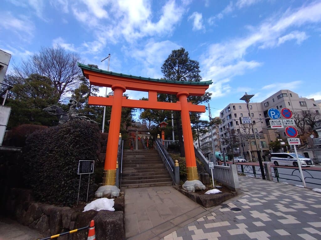鳥居です