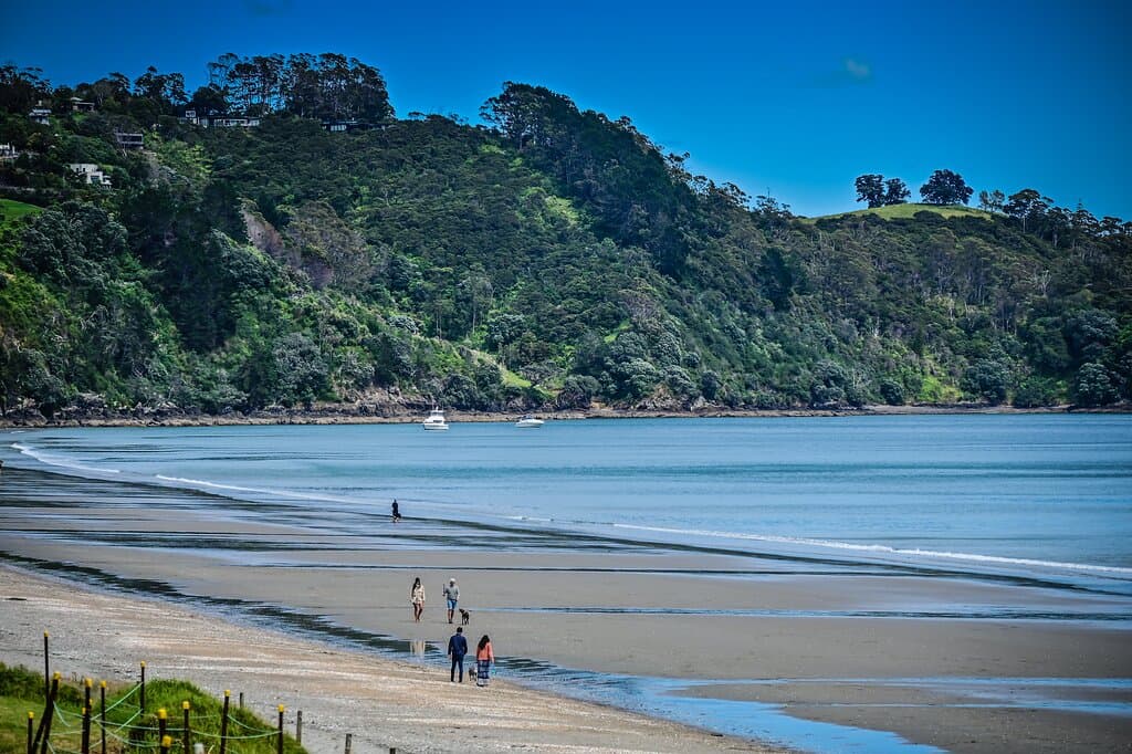 Onetangi Beach Auckland