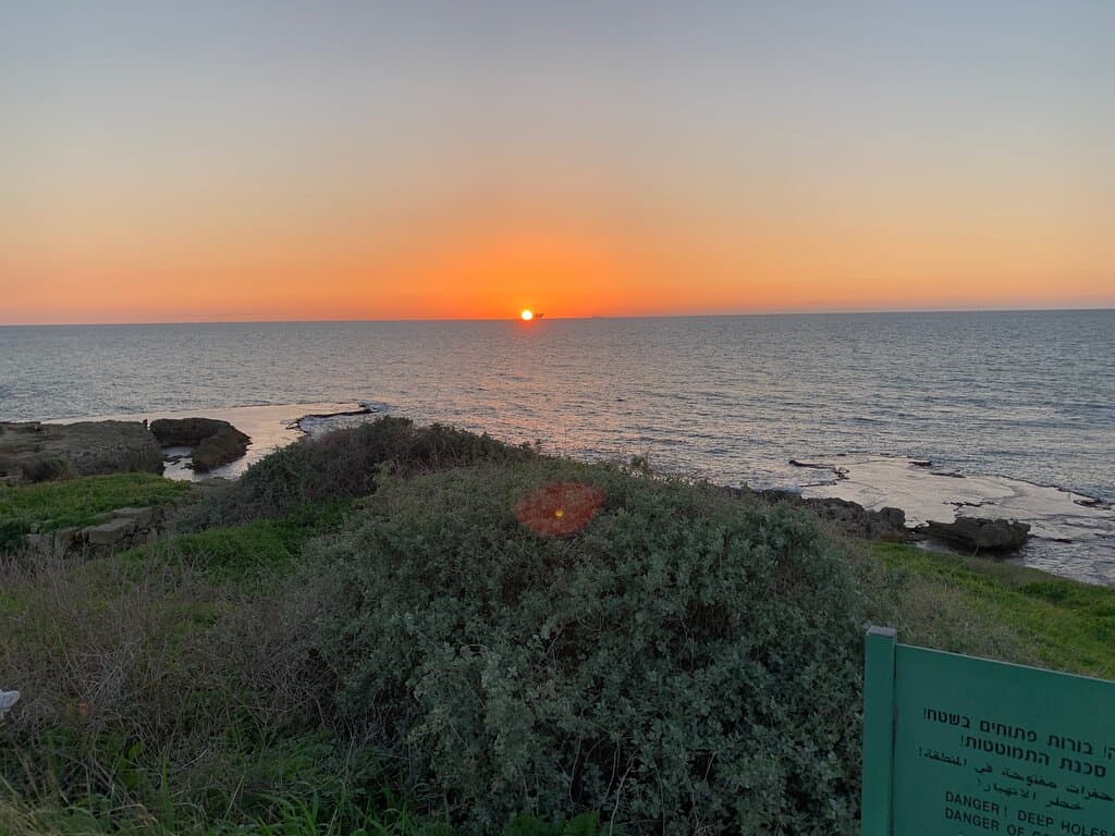 Закат со смотровой площадки