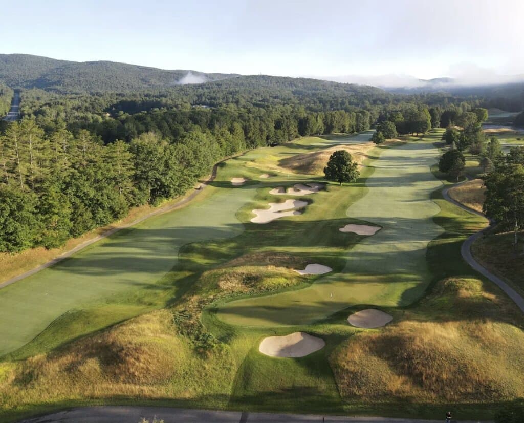 Stunning course.