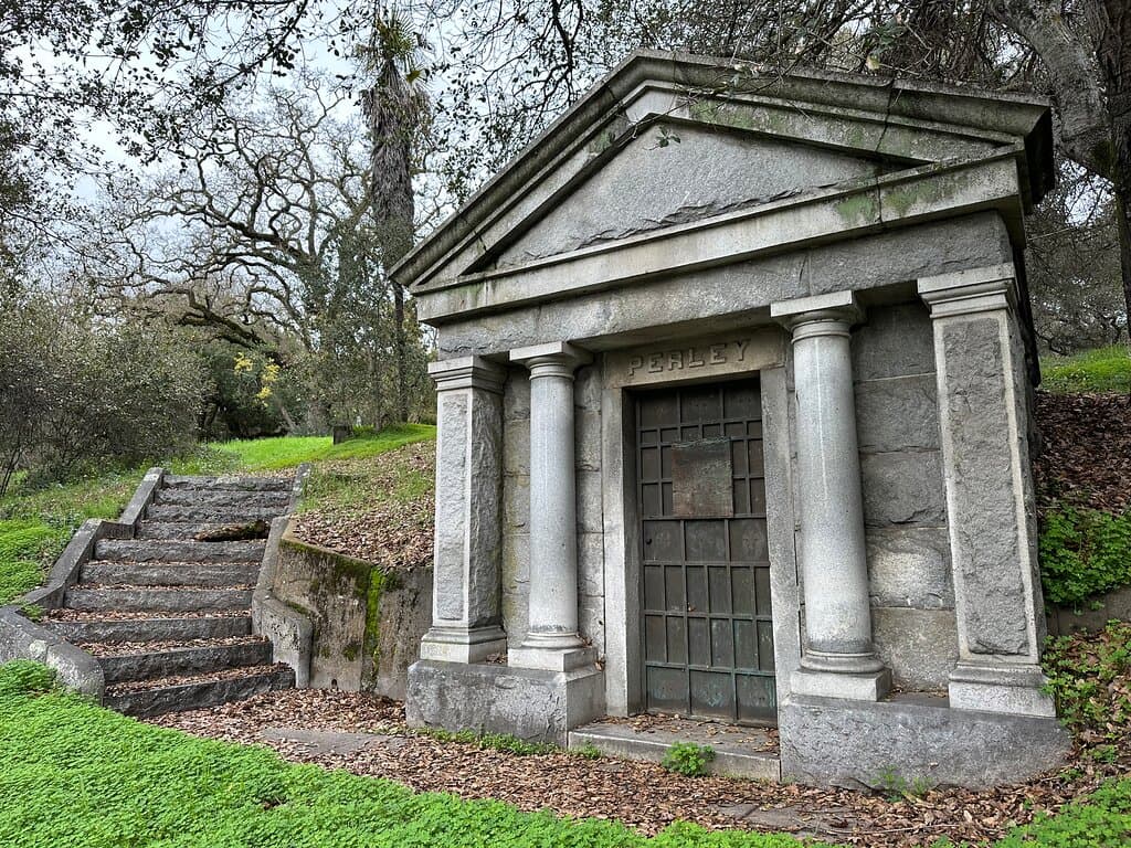 Santa Rosa Rural Cemetery, Santa Rosa CA.  Feb.2024.