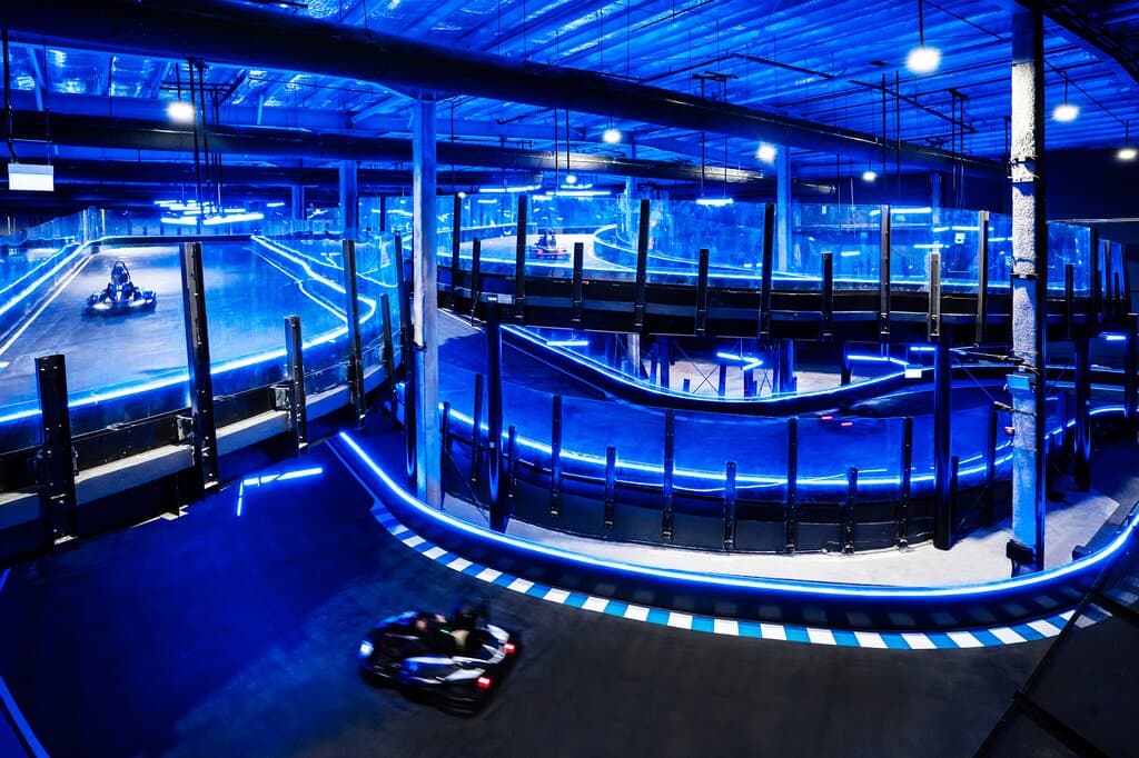 HyperDrive - indoor 3-storey go-kart circuit
