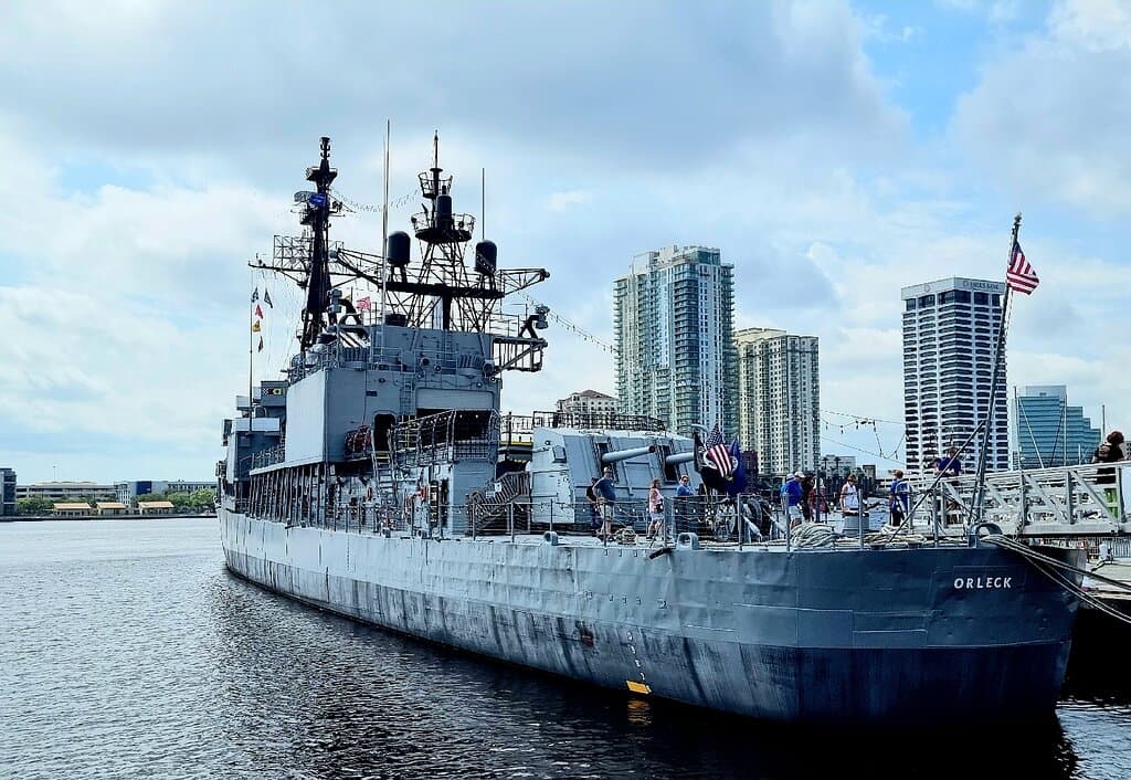 World War II Destroyer The Orleck