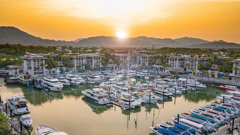 Hero Shot of Royal Phuket Marina - Boat Show 2023
