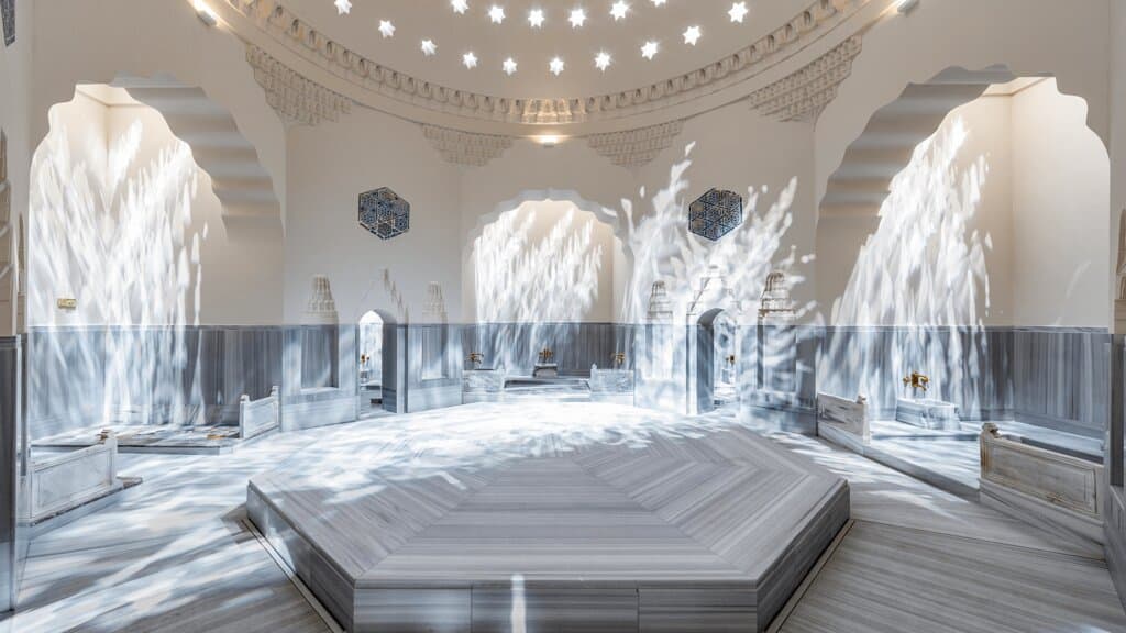 Zeyrek Çinili Hamam sıcaklık bölümü ©Murat Germen 
Zeyrek Çinili Hamam hot room  ©Murat Germen