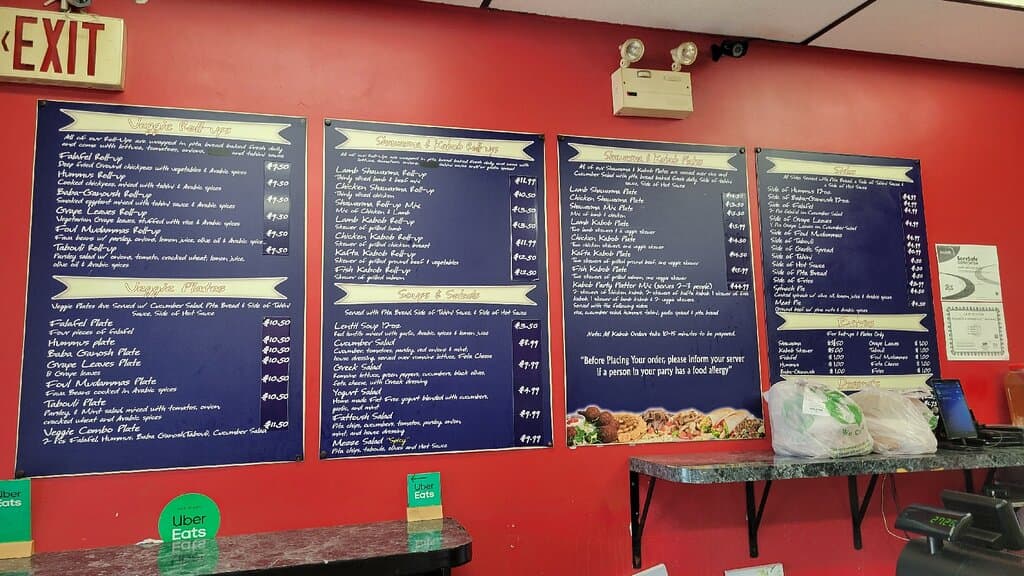 Falafel place