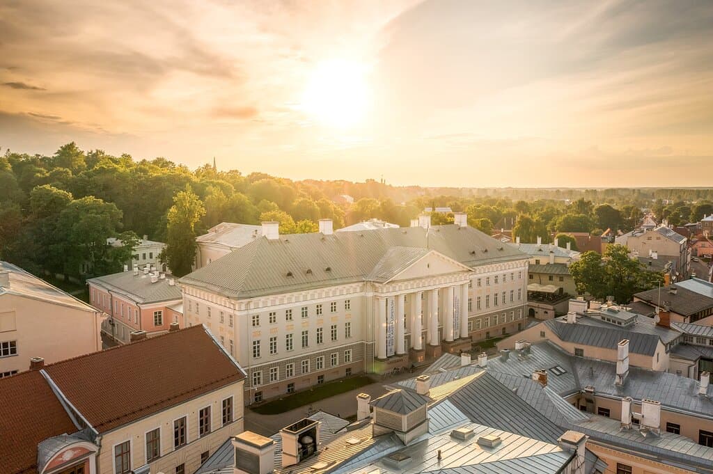 University of Tartu Main Building in Tartu, photographer: Ragnar Vutt