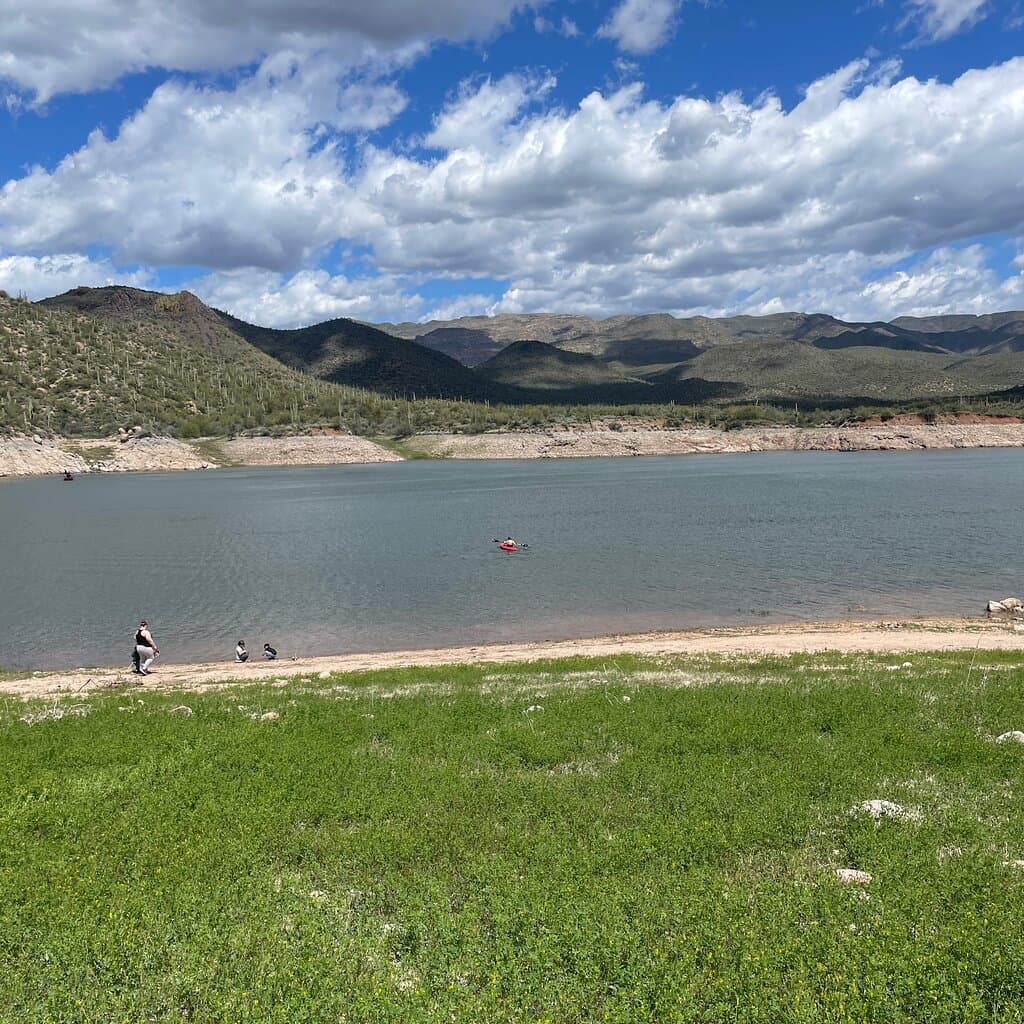 View from the bluff.