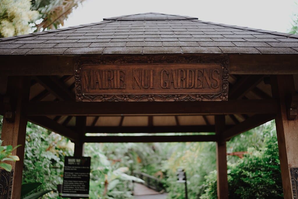 Maire Nui Gardens.