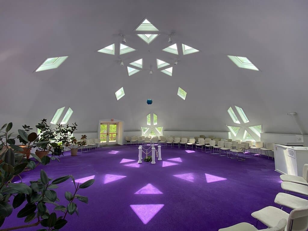 Inside the Dome, our sacred prayer sanctuary 
