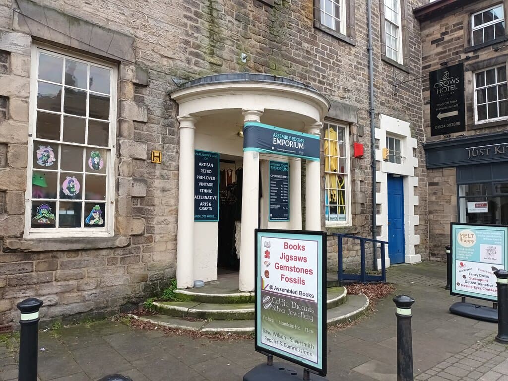Front of building