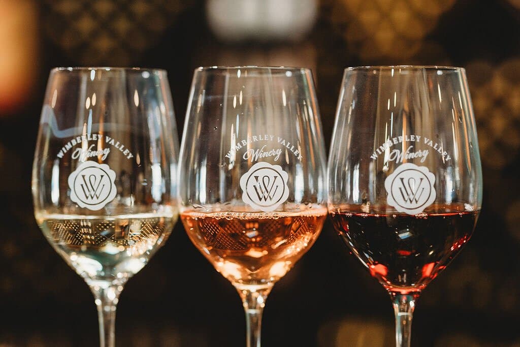 variety of wines available for tasting 