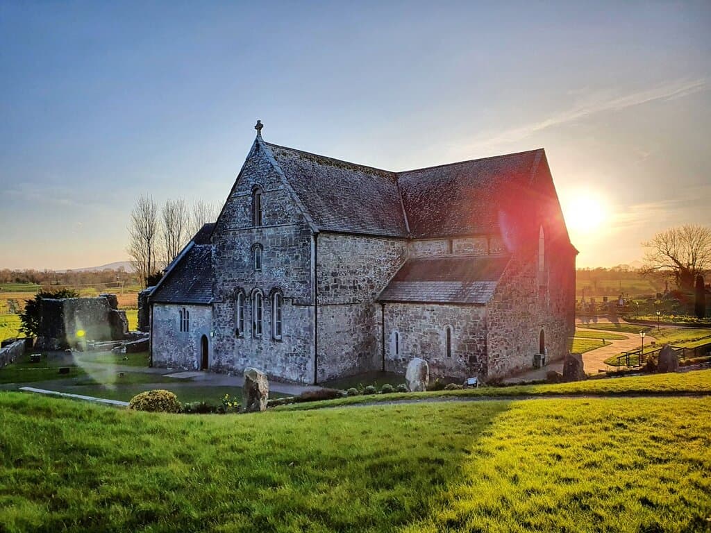 Sunrise on Ballintubber Abbey by Niamh Ronane