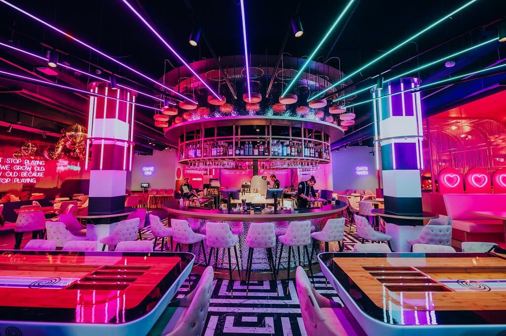 Karaoke and Games at The All Out