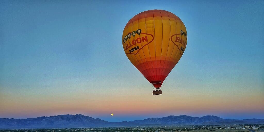 experience sunrise above the mojave desert