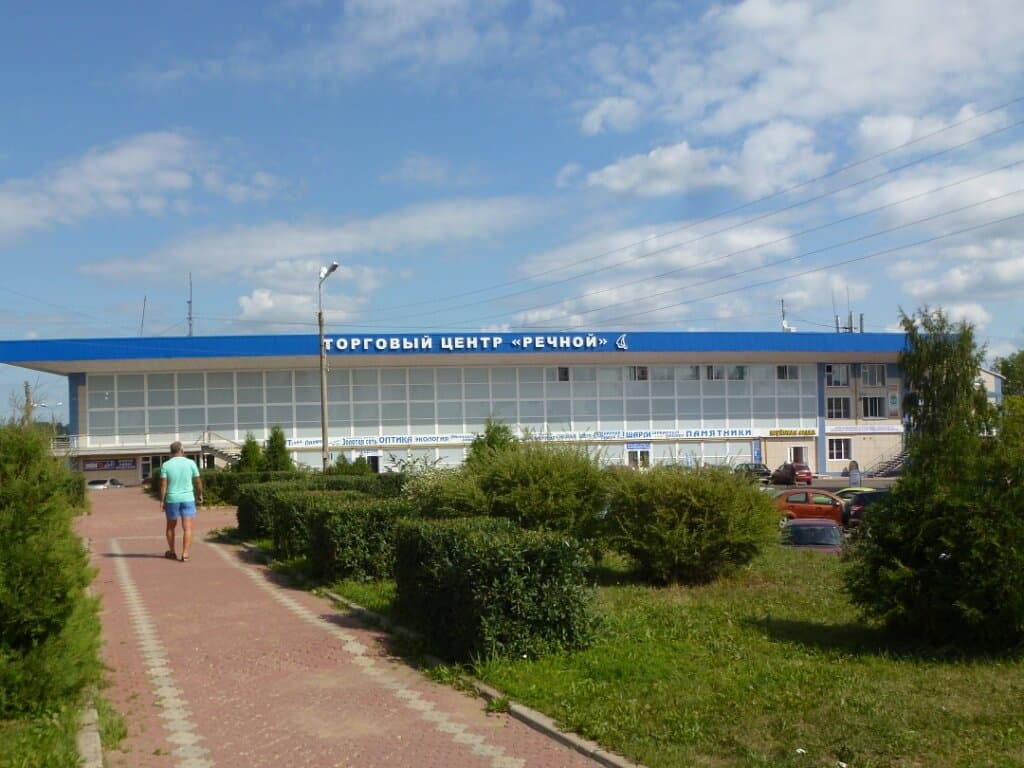 Бывший речной вокзал Кинешмы (разные ракурсы)