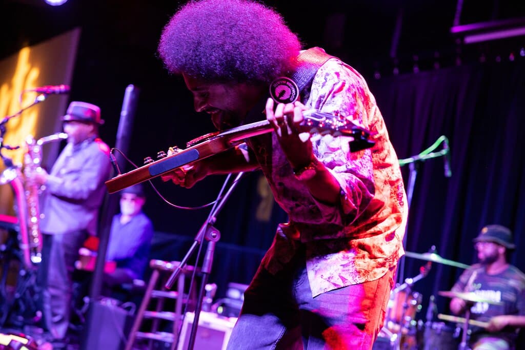 Selwyn Birchwood's high-octane blues mixed with psychedelic rock electrified audiences