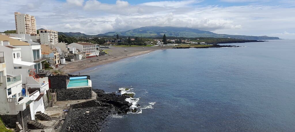 Praia das Milícias.