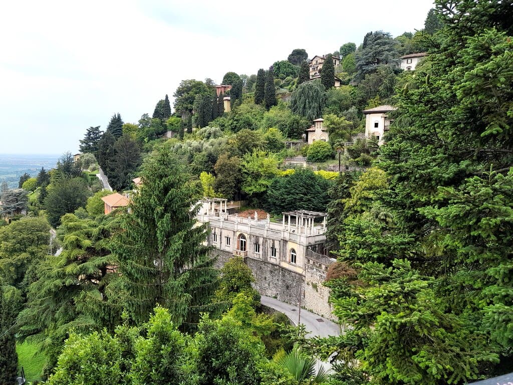Vista sulle ville