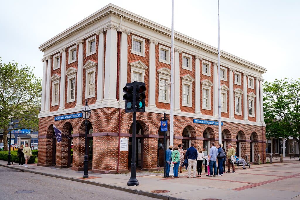 The Museum of Newport History and Shop at the 1762 Brick Market. Operated by the Newport Historical Society.