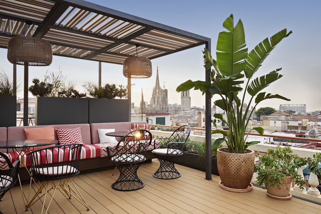 Terraza de Vivi espacios y vistas.