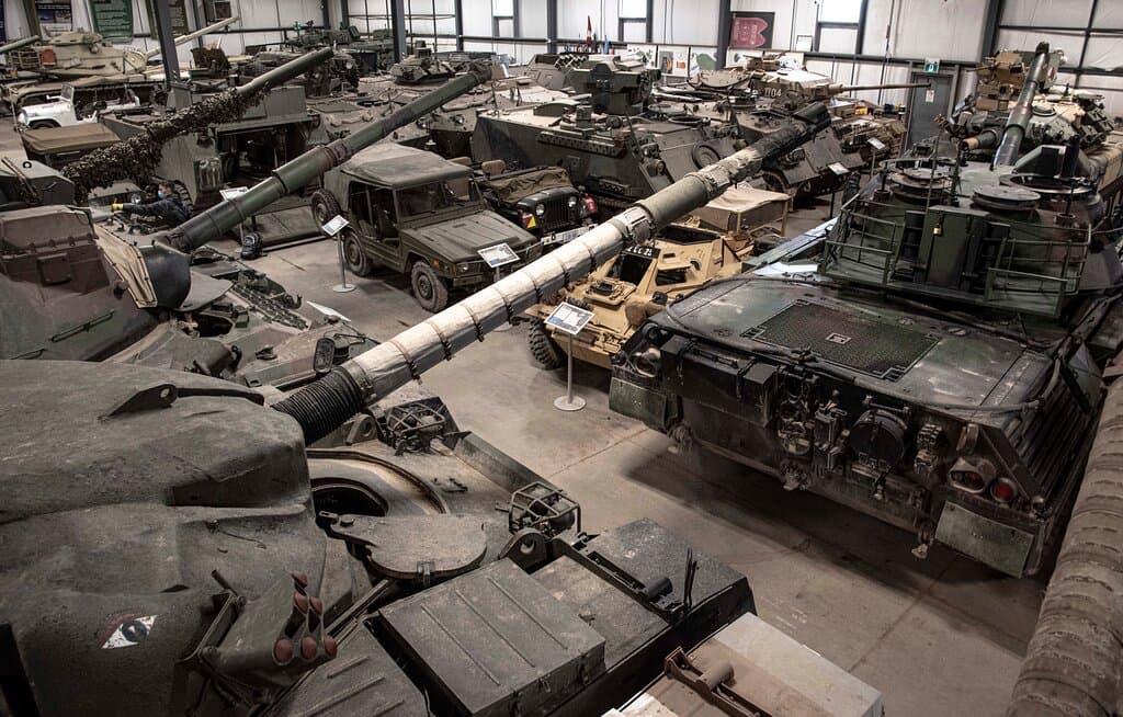 Visit the Military Vehicle Conservation Centre where 60+ Tanks and military vehicles are on display at any time. As all of these vehicles operate; the displays change every week!