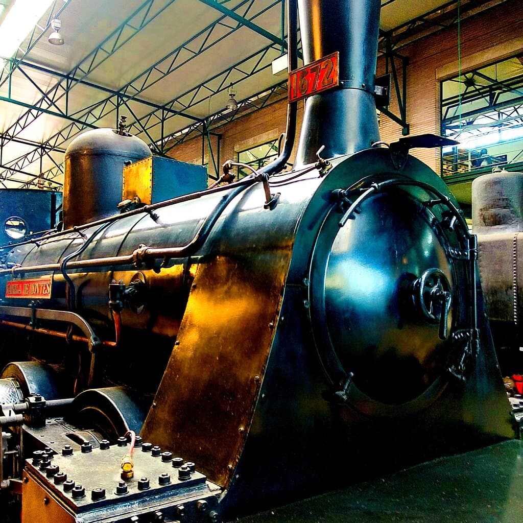 Museo del Ferrocarril de Asturias, Gijón, Asturias, España
