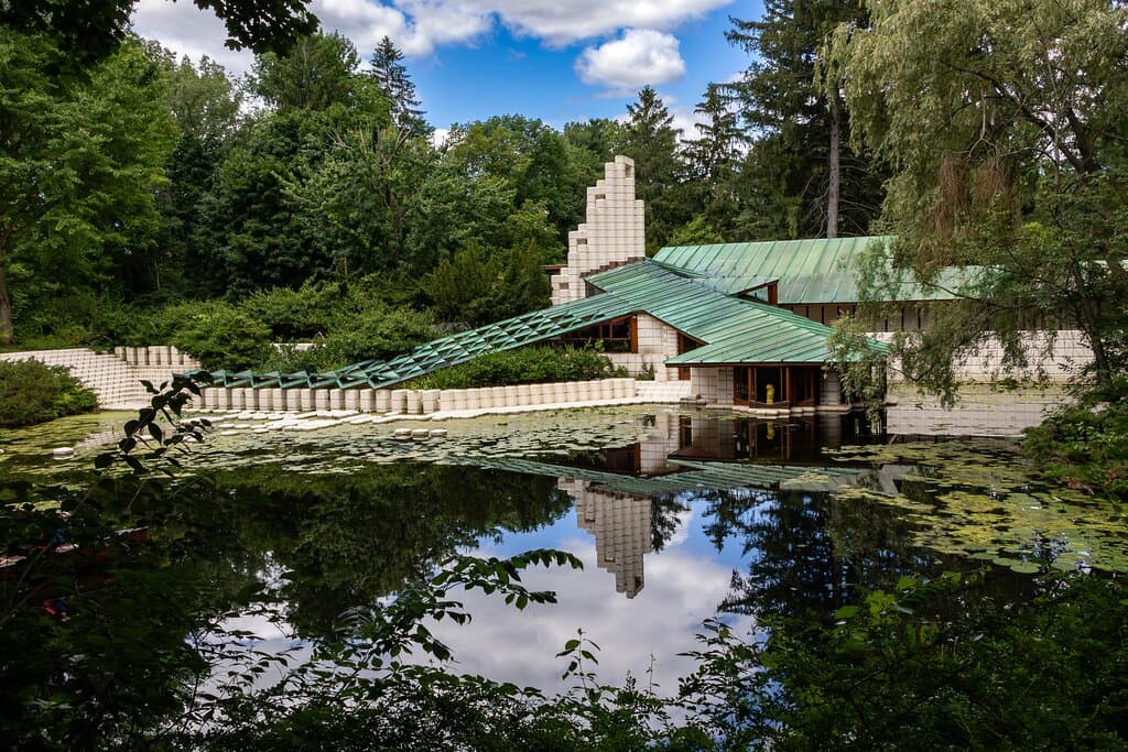 Alden B. Dow Home & Studio from across the pond