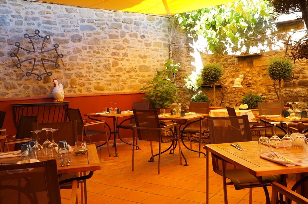 Patio - La Marquière