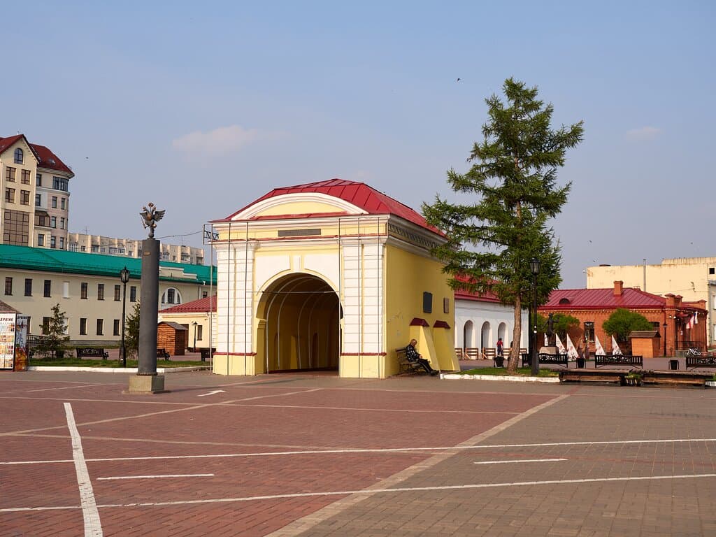 Территория Омской крепости