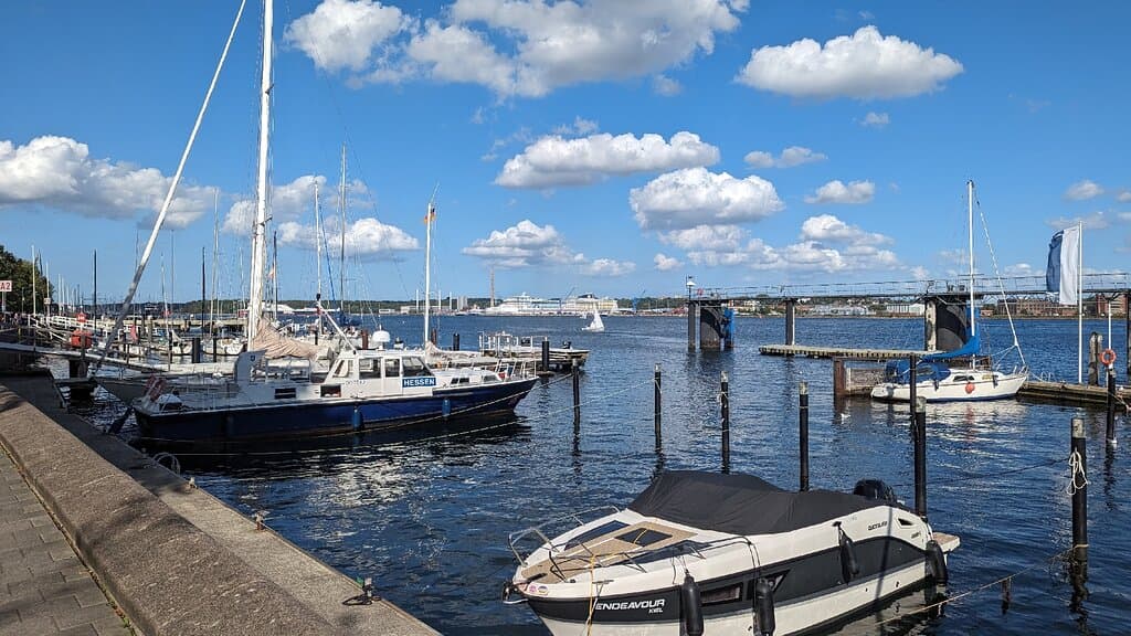 Kiellinie Promenade Kiel