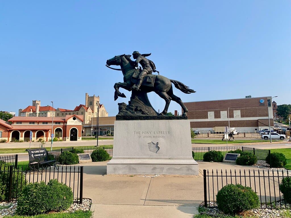 Pony Express Monument