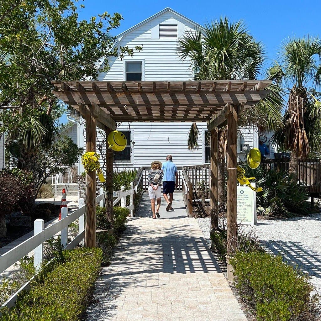 Entry to museum, shore haven building