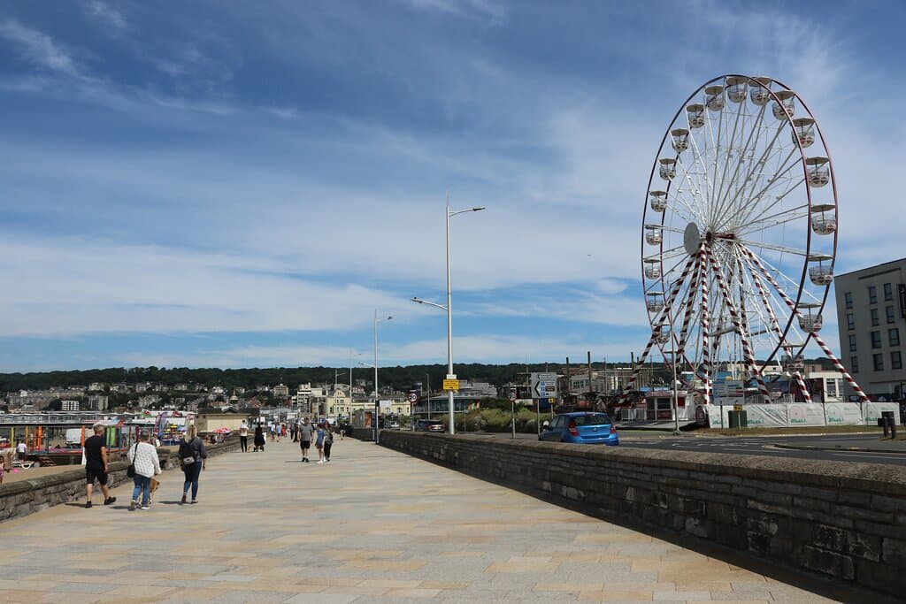 3.  Seafront Promenade, Weston super Mare, Somerset (July 2024)
