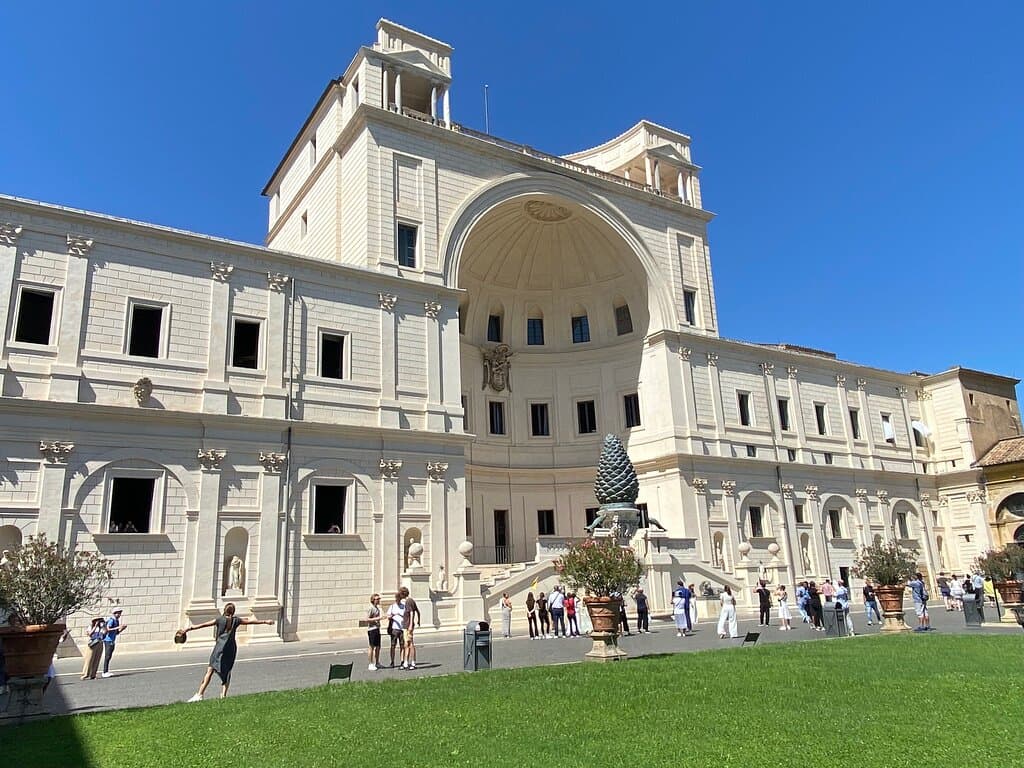 Cortile della Pigna Vatican Museums