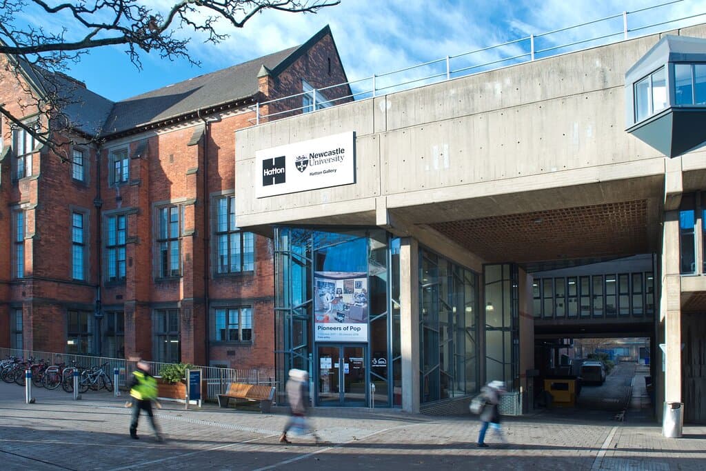 The Hatton Gallery has a new entrance, situated opposite Northern Stage. Access through this entrance is via a lift or stairs.