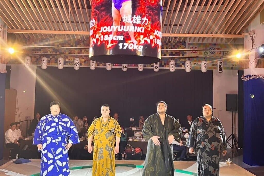 Experience a Hot Pot Lunch with Sumo Wrestlers