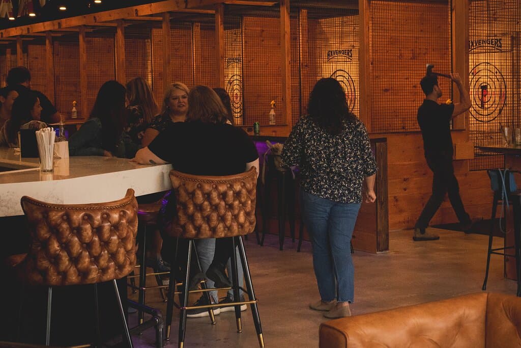 Nail the Bullseye! 🎯💥 Test your skills and celebrate every perfect throw with us. Whether you're competing with friends or just enjoying the challenge, it’s all about hitting that mark. Reserve your lane today!