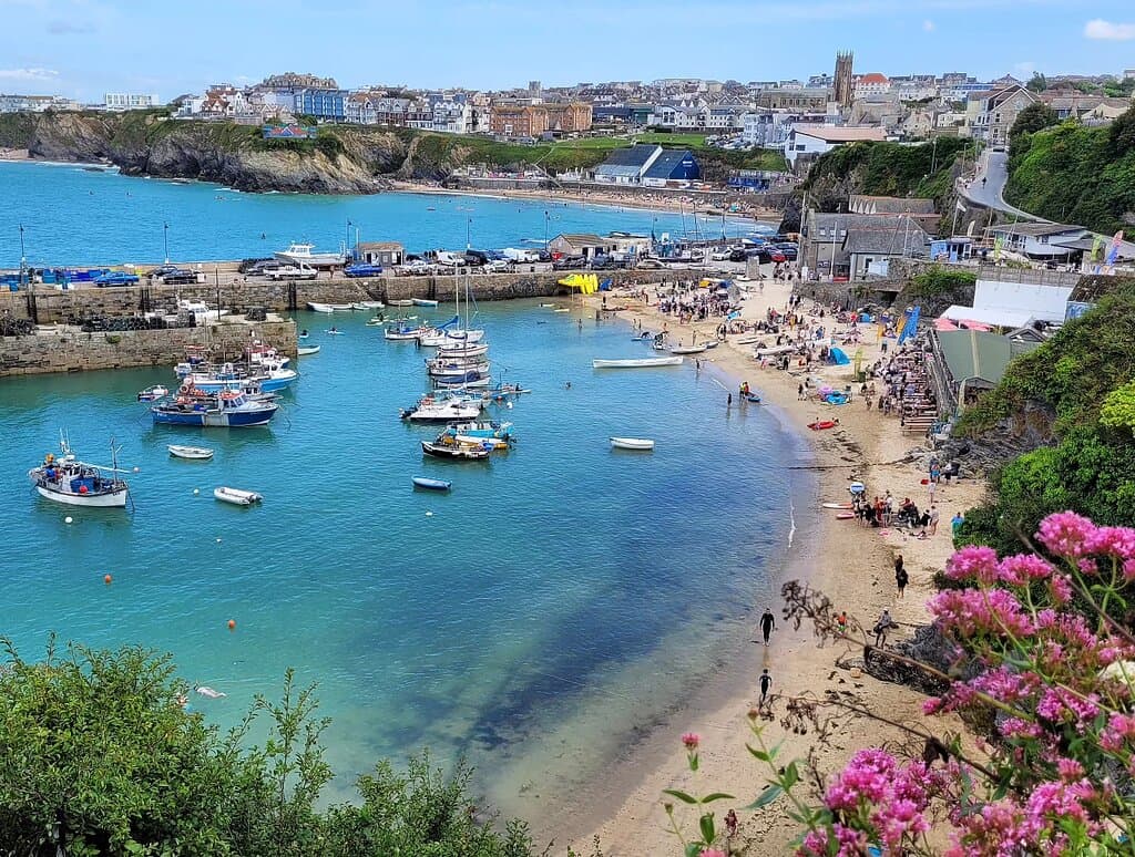 View of the harbour..