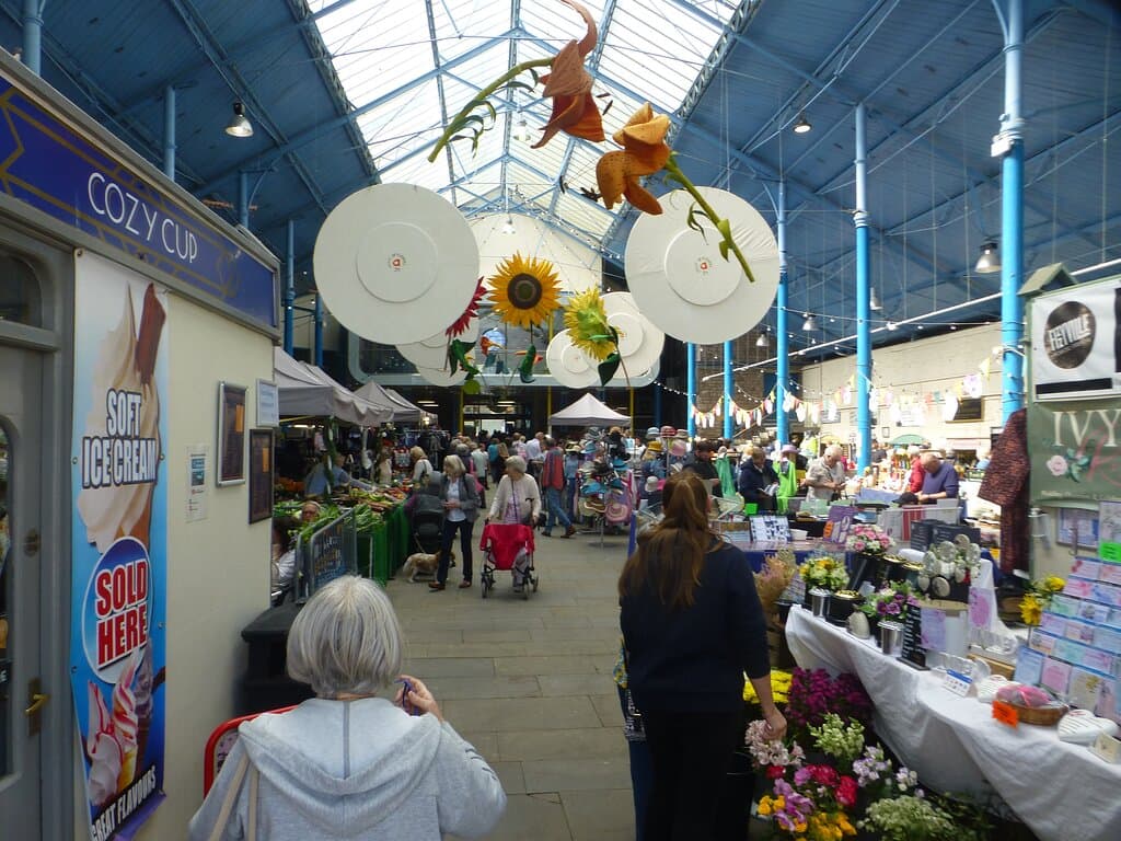 heading into the hall
